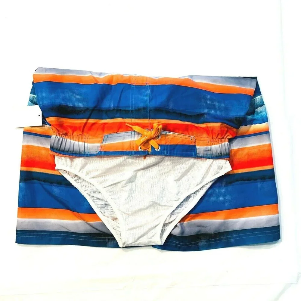 ZeroXposur UPF 50+ Swim‎ Trunks Surf Shorts Surfer Pockets Boys XL-18/20 NWT